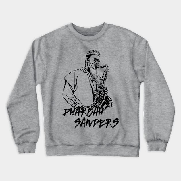 Pharoah Sanders Crewneck Sweatshirt by ThunderEarring